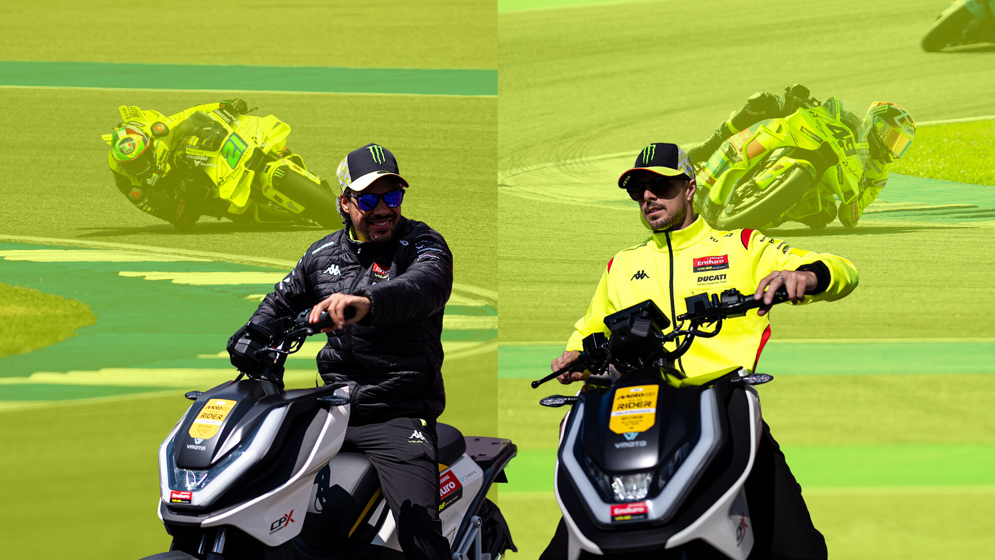 Banner Piloti VR46 Partnership Fluo 4