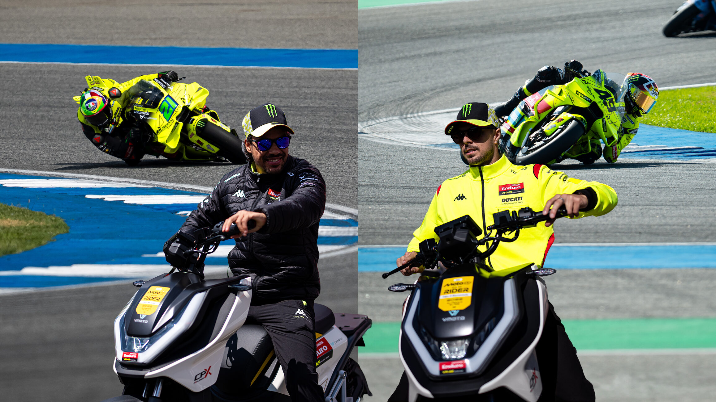 Banner Piloti VR46 Partnership Fluo 5